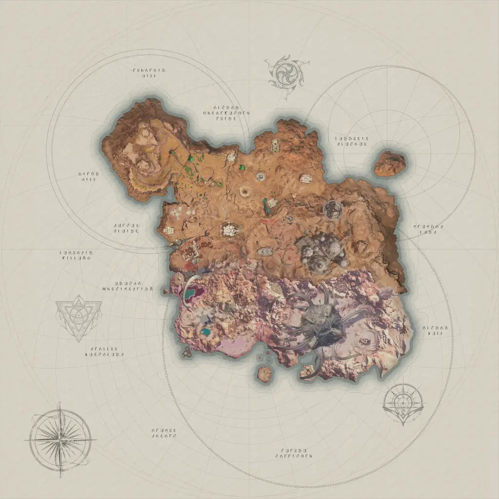 Mapa interativo de Eltnen